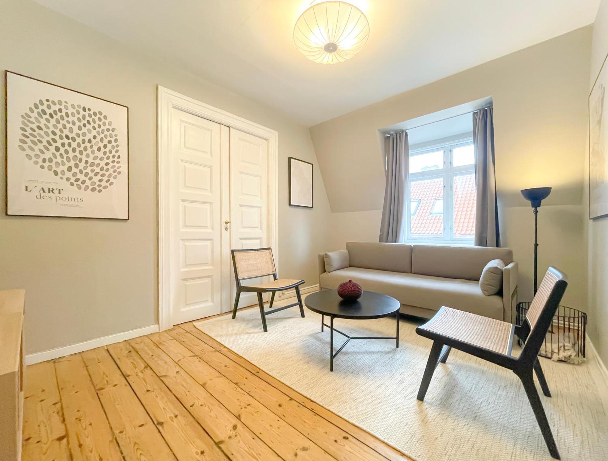 Lägenhet Rustic & Cozy 2br In Heart Of Cph By Stroget *